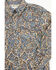 Image #2 - Cody James Toddler Boys' Madera Paisley Print Long Sleeve Snap Western Shirt, Blue, hi-res