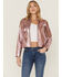 Image #2 - Idyllwind Women's Day Off Leather Fringe Jacket, Light Pink, hi-res