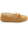 Image #2 - Minnetonka Men's Hardsole Pile Lined Moccasins, Tan, hi-res