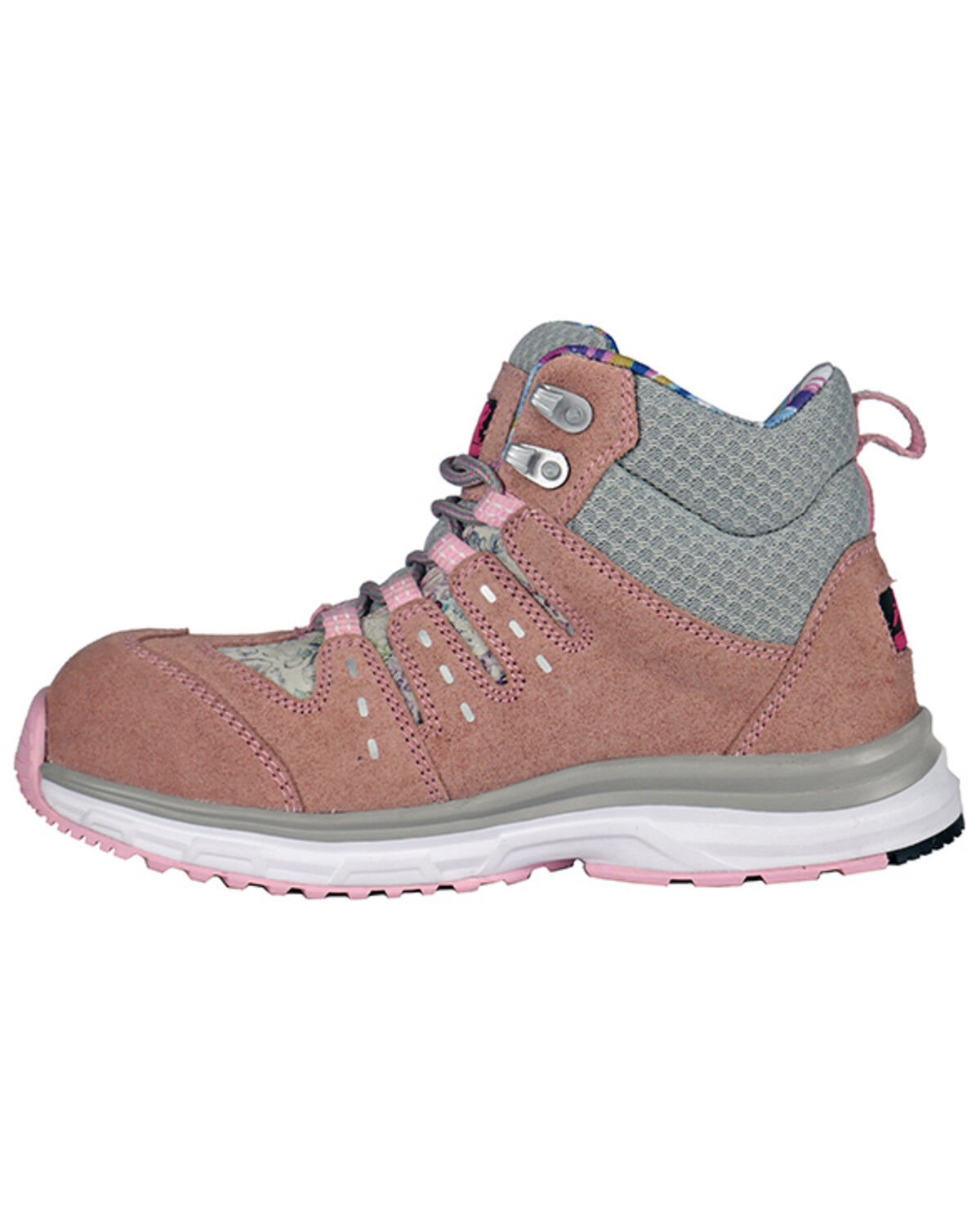 Image #3 - Hoss Women's Trisha Hiker Work Shoes - Composite Toe, Pink, hi-res