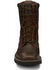 Image #5 - Justin Men's Stampede Lace-Up Work Boots - Soft Toe, Brown, hi-res