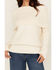 Image #3 - Shyanne Women's Off The Shoulder Cable Knit Sweater, Off White, hi-res