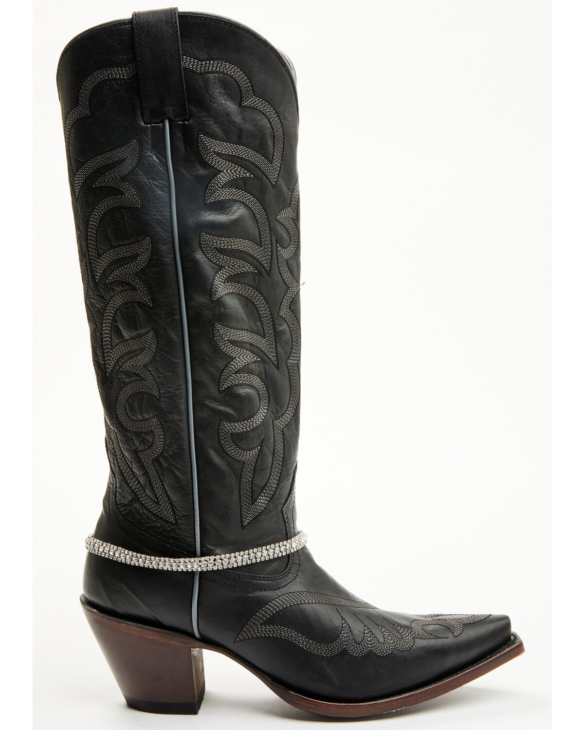 Image #2 - Shyanne Women's Rhinestone Boot Jewelry, Silver, hi-res