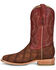 Image #3 - Corral Men's Exotic Alligator Embroidered Western Boots - Broad Square Toe, Red, hi-res