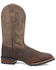 Image #2 - Laredo Men's Elias Western Boots - Broad Square Toe , Chocolate, hi-res