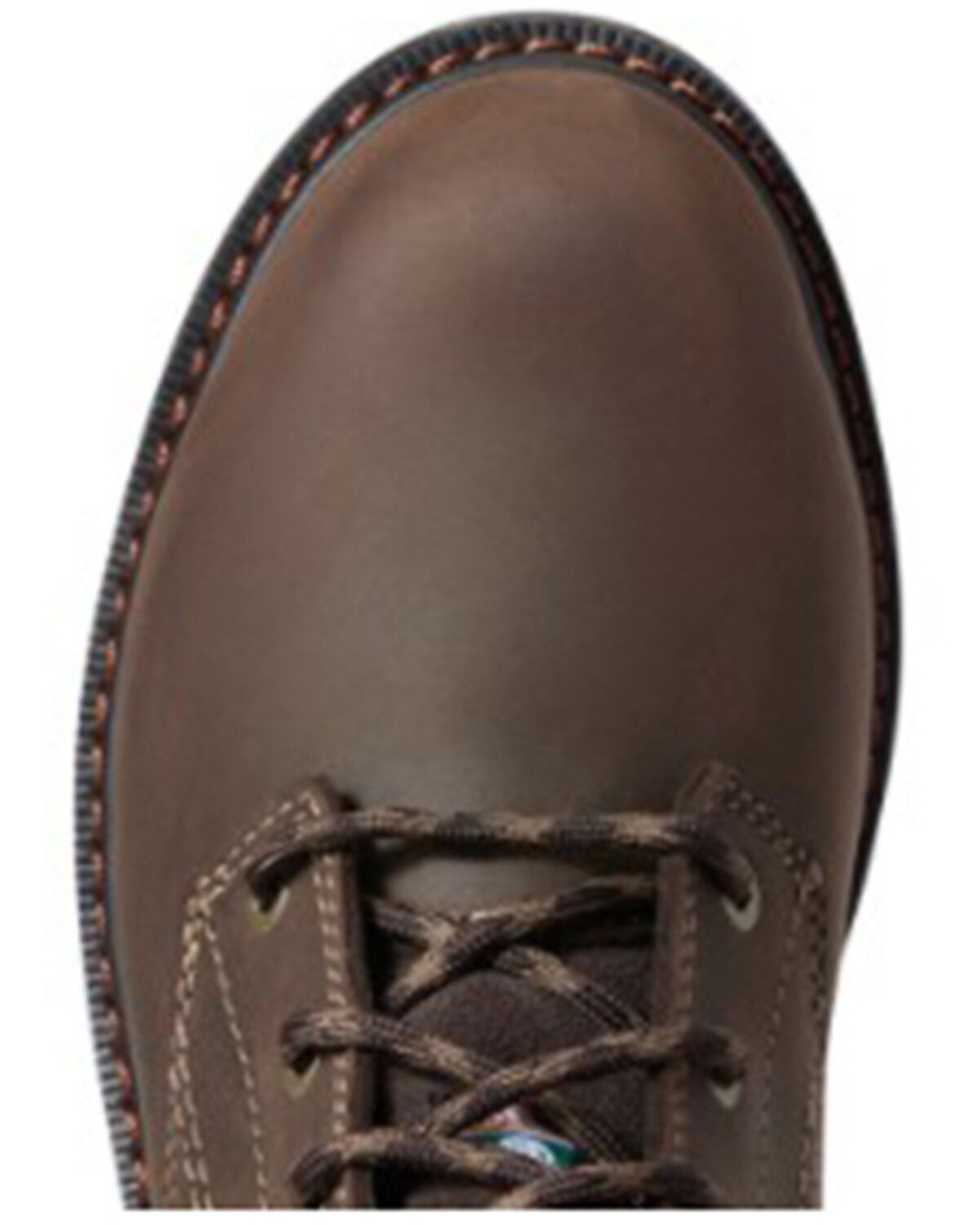 Image #4 - Ariat Women's Dark Brown Riveter 8" H20 400G CSA Glacier Grip Work Boot - Composite Toe, Brown, hi-res