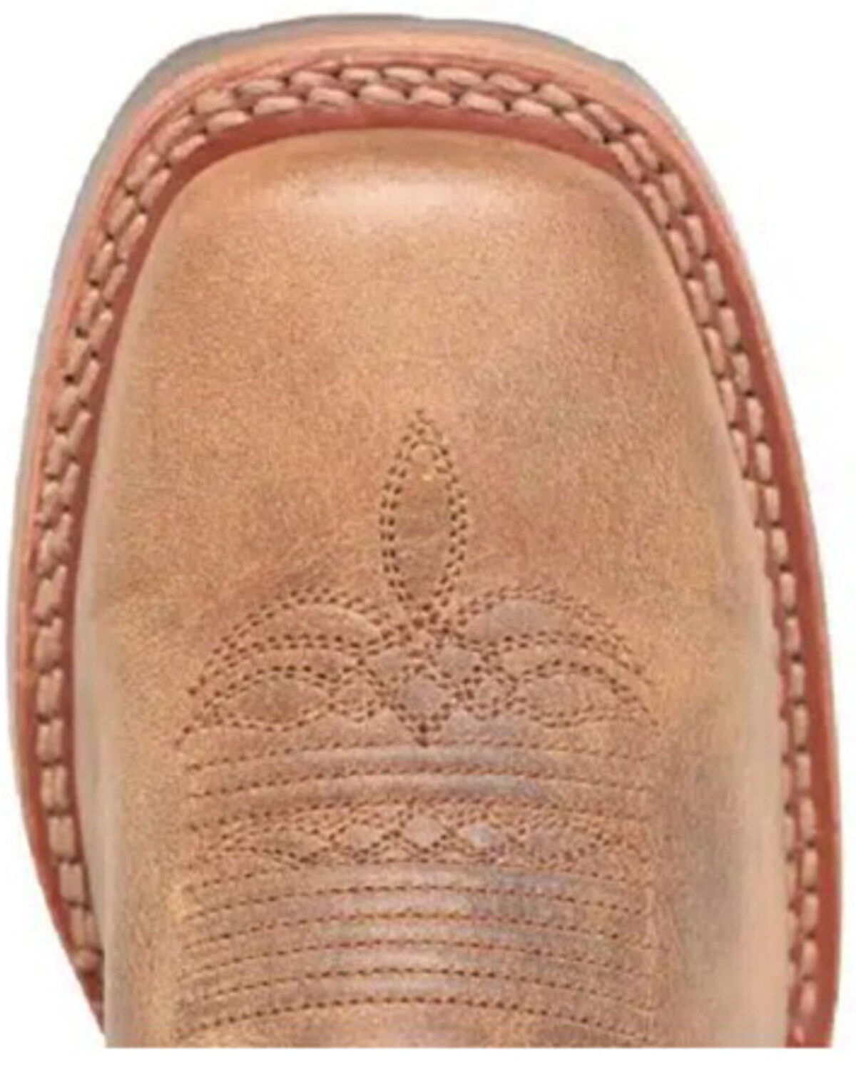 Image #4 - Double H Women's 12" Kenna Slip Resistant Western Boots - Broad Square Toe, Brown, hi-res