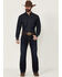 Image #1 - Ariat Men's M5 Turner Dexter Dark Wash Straight Stretch Denim Jeans, , hi-res