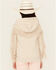 Image #4 - Shyanne Girls' Birch Fringe Graphic Fleece Hoodie, Beige, hi-res