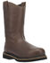 Image #1 - Laredo Men's Rake Western Work Boots - Steel Toe, Brown, hi-res