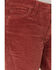 Image #2 - Wrangler Girls' Corduroy Stretch Flare Jeans , Rust Copper, hi-res