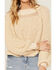 Image #3 - Cleo + Wolf Women's Celine Open Weave Cropped Sweater, Oatmeal, hi-res