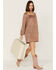 Image #1 - Sadie & Sage Women's Inferno Sequin Mini Dress, Sand, hi-res