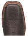 Image #6 - Laredo Men's Taylor Western Boots - Broad Square Toe, Brown, hi-res