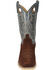 Image #4 - Smoky Mountain Men's Santa Fe Performance Western Boots - Square Toe , Dark Brown, hi-res