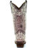 Image #7 - Corral Girls' Scroll Embroidery Western Boots, Brown, hi-res