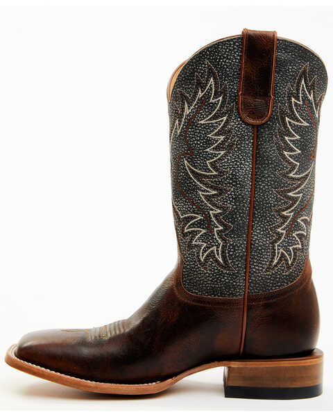 Image #6 - Cody James® Men's Montana Square Toe Western Boots , Brown, hi-res