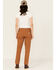 Image #3 - Carhartt Women's Force&reg; Relaxed Fit Ripstop Work Pants, Brown, hi-res