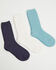 Image #3 - Boot Barn Women's Cozy Luxe Textured Socks - 3 Pack, Blue, hi-res
