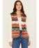 Image #1 - Cotton & Rye Women's Striped Vest, Multi, hi-res