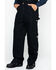 Image #4 - Carhartt Men's Zip-to-Waist Bib Work Overalls , Black, hi-res