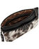 Image #3 - Wrangler Women's Cowhide Clutch , Black, hi-res