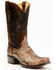 Image #1 - Corral Men's Exotic Python Western Boots - Square Toe , Brown, hi-res