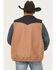 Image #4 - Cinch Men's Wooly Concealed Carry Vest, Brown, hi-res
