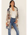 Image #2 - Idyllwind Women's Country Wood Ombre Southwestern Cardigan, Cream, hi-res