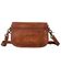 Image #2 - Myra Bag Women's Lobeth Accent Leather And Hairon Crossbody Bag , Brown, hi-res