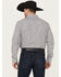 Image #4 - Cody James Black 1978&reg; Men's Condor Striped Print Long Sleeve Button-Down Western Shirt, Black, hi-res