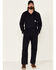 Image #3 - Carhartt Men's FR Classic Twill Coveralls, Navy, hi-res