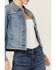 Image #3 - Idyllwind Women's Embellished Denim Trucker Jacket , Medium Wash, hi-res