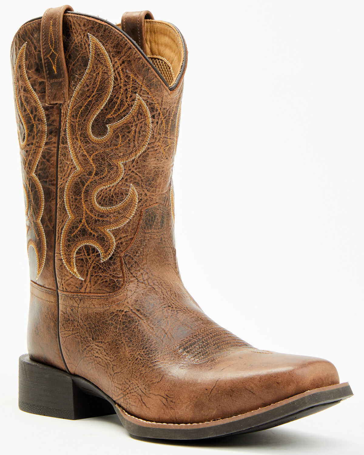 Cody James Ace&trade; Ridge Western Boots - Square Toe, Tan, hi-res
