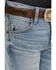 Image #2 - Wrangler Retro Boys' Woodmere Light Wash Slim Bootcut Stretch Denim Jeans, Blue, hi-res