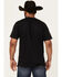 Image #4 - Wrangler Men's Boot Barn Exclusive Mexico Logo Short Sleeve Graphic T-Shirt , Black, hi-res