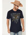 Image #1 - Moonshine Spirit&reg; Men's R and R Eagle Short Sleeve Graphic T-Shirt, Navy, hi-res