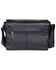 Image #2 - Scully Women's Leather Messenger Bag , Black, hi-res