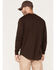 Image #4 - Hawx Men's Logo Graphic Work T-Shirt , Brown, hi-res