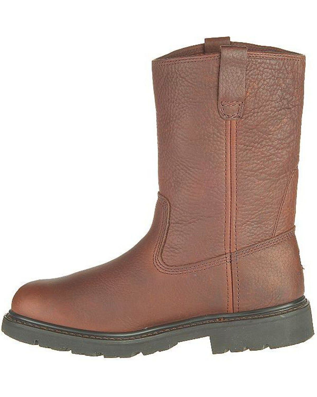 Image #6 - CAT Men's Colt Steel Toe Work Boots, Earth, hi-res