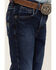 Image #2 - Wrangler 20x Toddler Boys' Dark Wash 42 Vintage Bootcut Jeans, Blue, hi-res