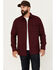 Image #1 - Brothers and Sons Men's Burley Long Sleeve Button-Down Flannel Shirt, Burgundy, hi-res
