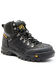 Image #1 - CAT Men's Threshold Waterproof Work Boots - Steel Toe, Black, hi-res