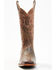 Image #4 - Shyanne Women's Cassidy Spice Combo Leather Western Boots - Square Toe, Brown, hi-res