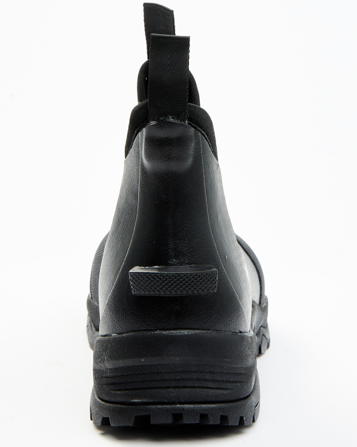 Image #5 - RANK 45&reg; Men's 6.5" Rubber Ankle Boots - Round Toe, Black, hi-res
