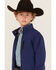 Image #2 - Cody James Boys' Coolville Softshell Bomber Jacket , Royal Blue, hi-res