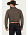 Image #4 - Gibson Trading Co Men's Bow Striped Print Long Sleeve Snap Western Shirt, Burgundy, hi-res