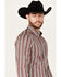 Image #2 - RANK 45&reg; Men's Pattison Southwestern Striped Print Long Sleeve Button-Down Western Shirt, Cream, hi-res