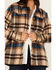 Image #3 - Idyllwind Women's Dowlan Plaid Print Shacket , Indigo, hi-res