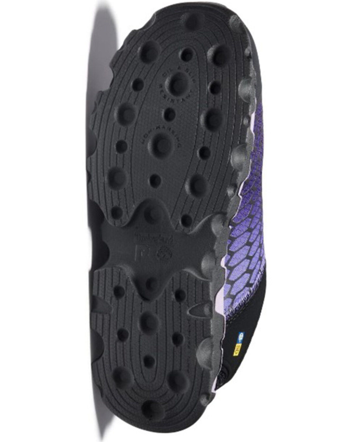 Image #6 - Timberland Women's Powertrain Work Shoes - Alloy Toe, Black, hi-res
